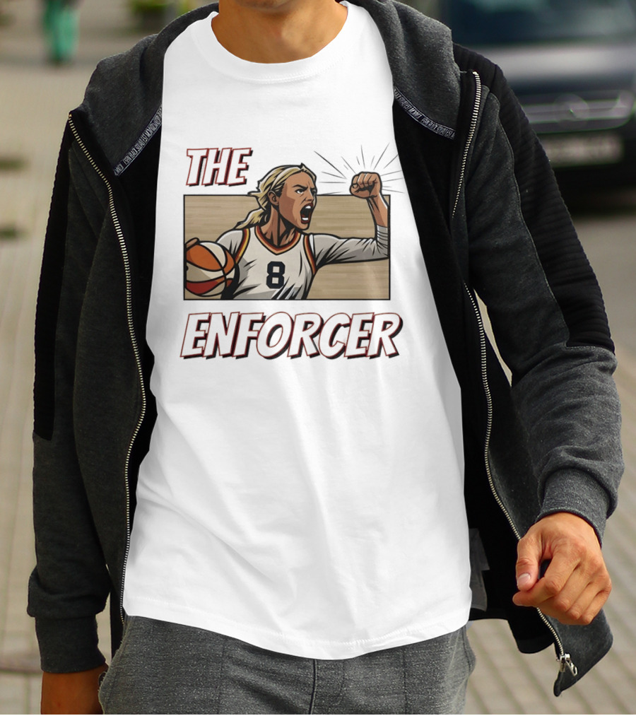 The Enforcer Basketball Player 8 Indiana Star Sophie T-Shirt