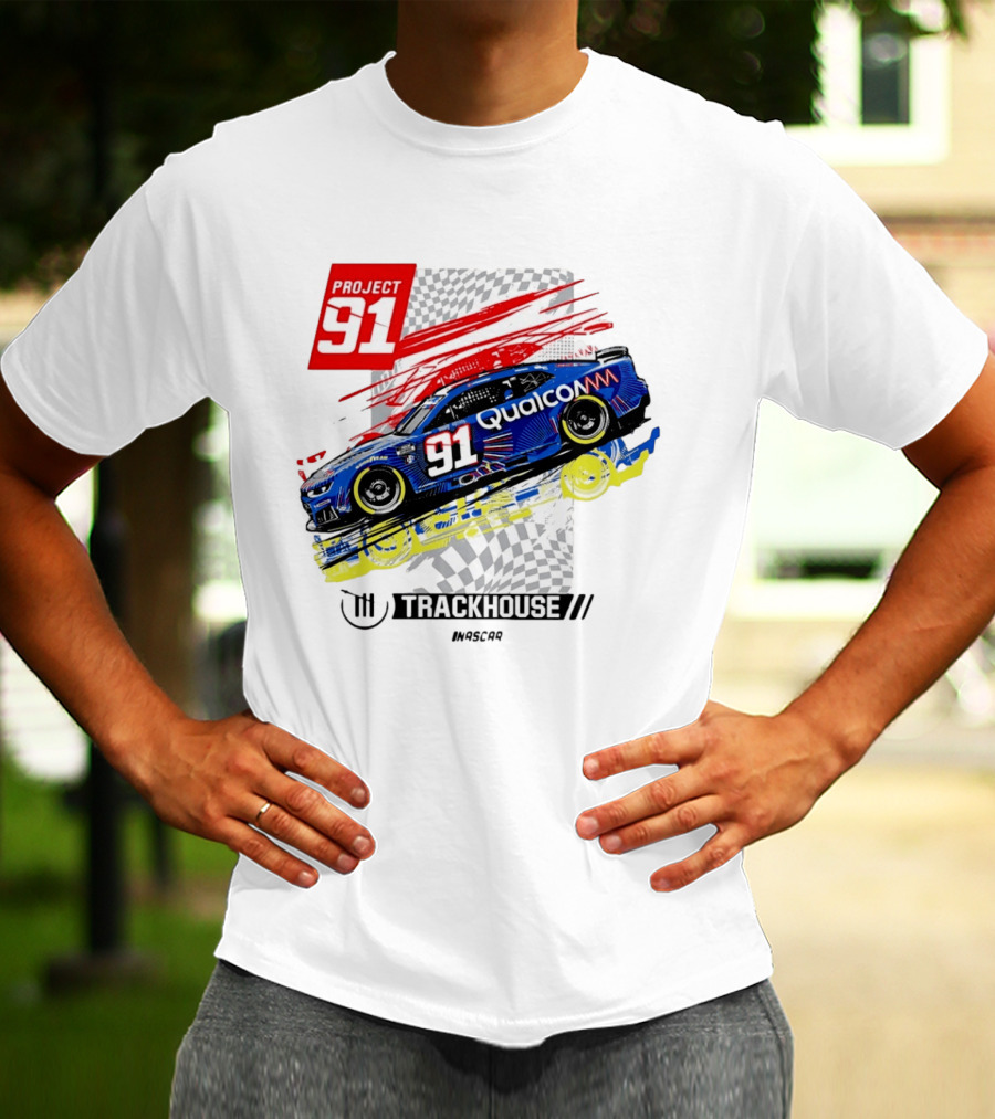 Project 91 Trackhouse Racing Qualcomm NASCAR T-Shirt