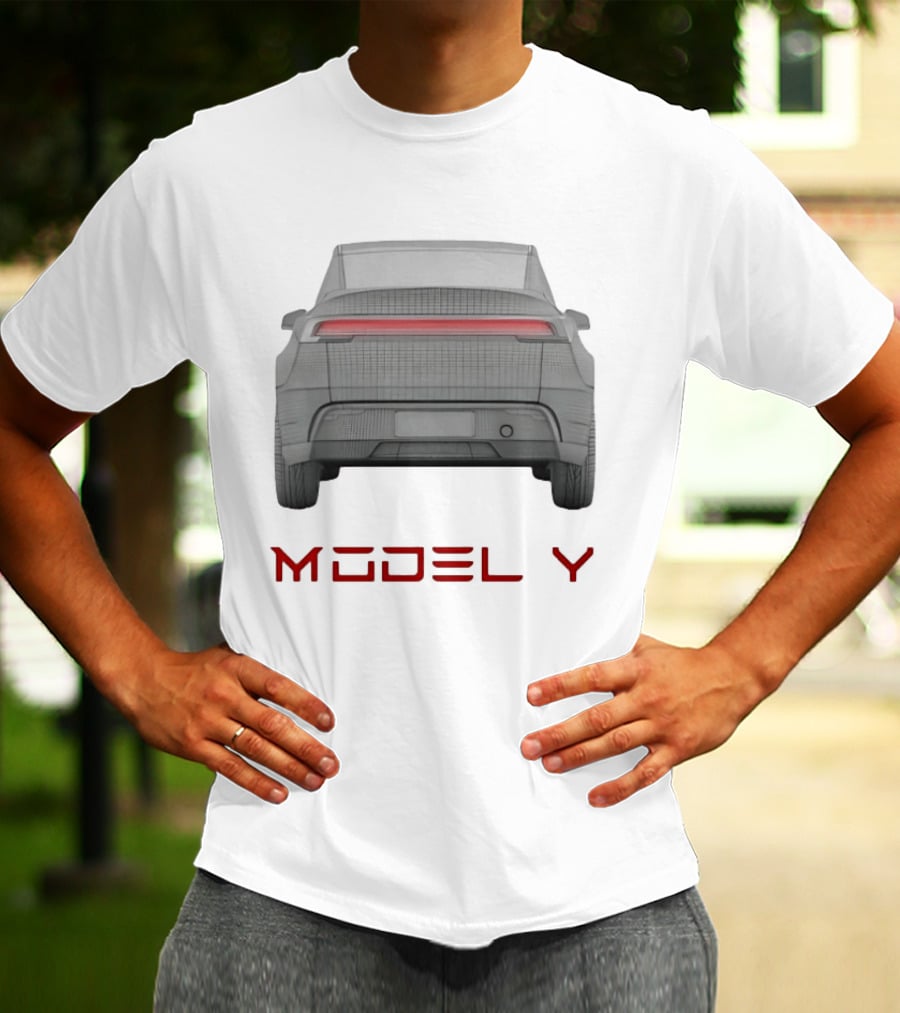 Model Y Tesla Electric Vehicle Car Automotive T-Shirt
