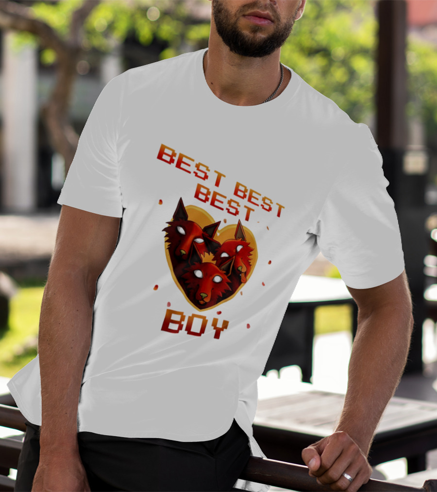 BEST BEST BEST BOY Fox Trio T-Shirt