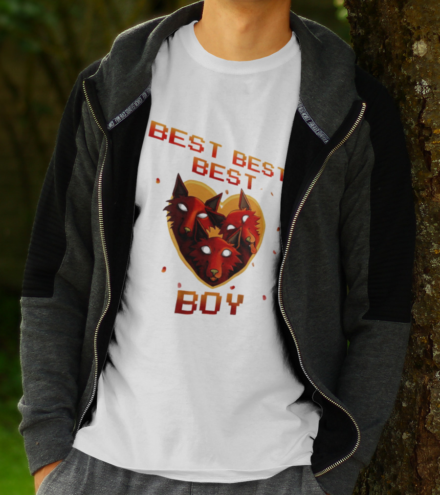 BEST BEST BEST BOY Fox Trio T-Shirt