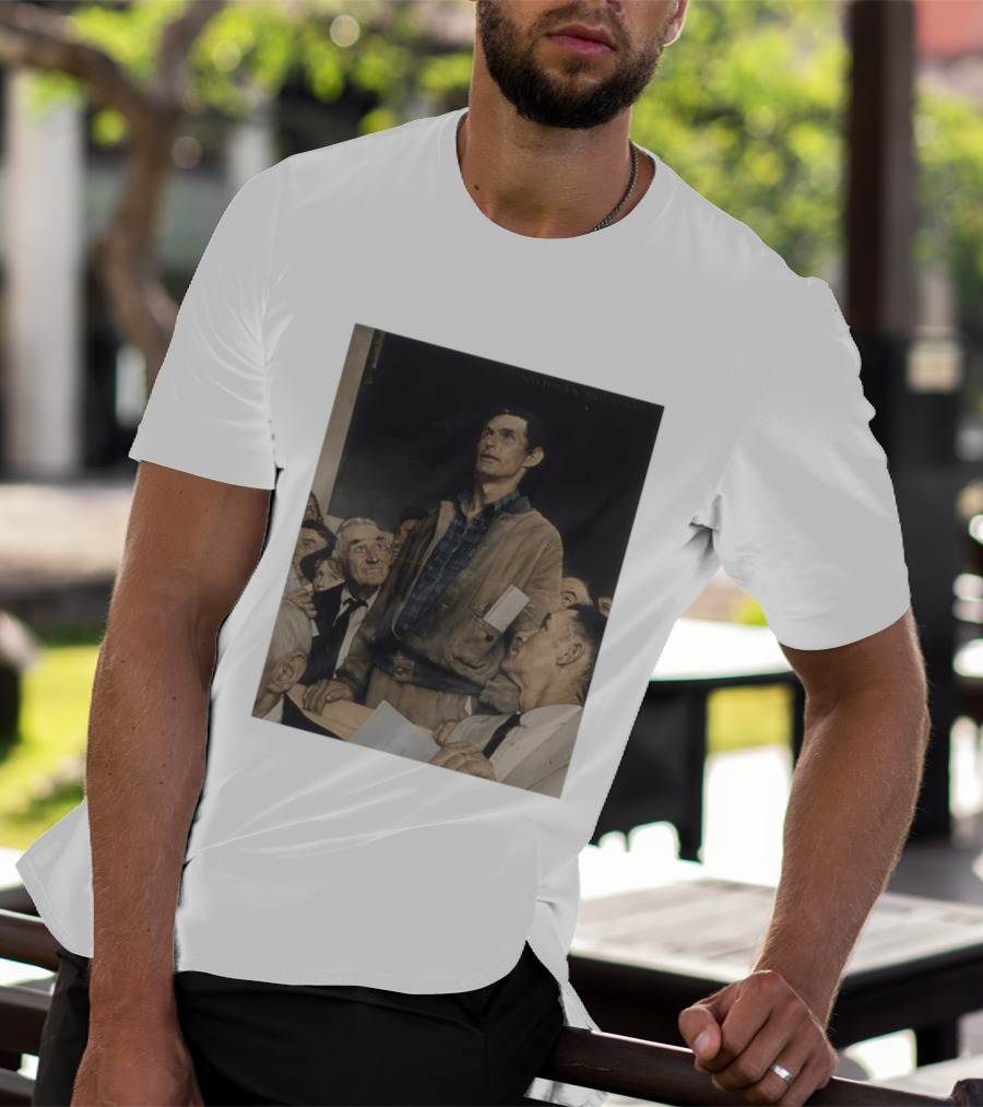 Norman Rockwell Four Freedoms 1943 Freedom Of Speech Timeless T-Shirt