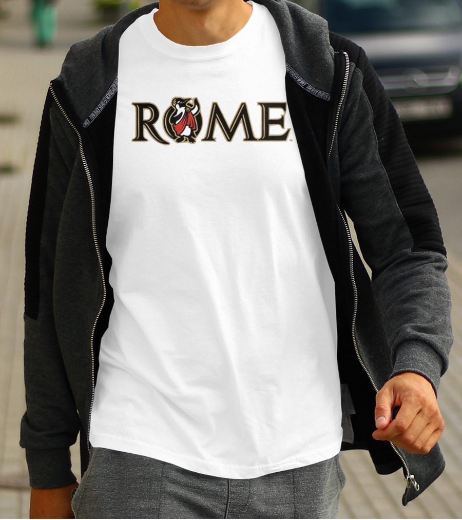 Rome Penguin Animal Gladiator T-Shirt