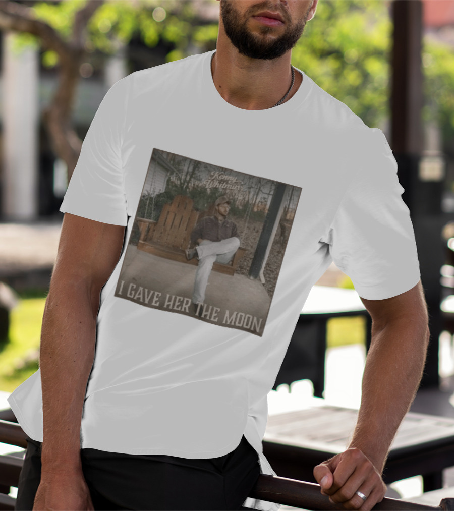 Kenny Whitmire I Gave Her The Moon Rustic Porch Scene T-Shirt