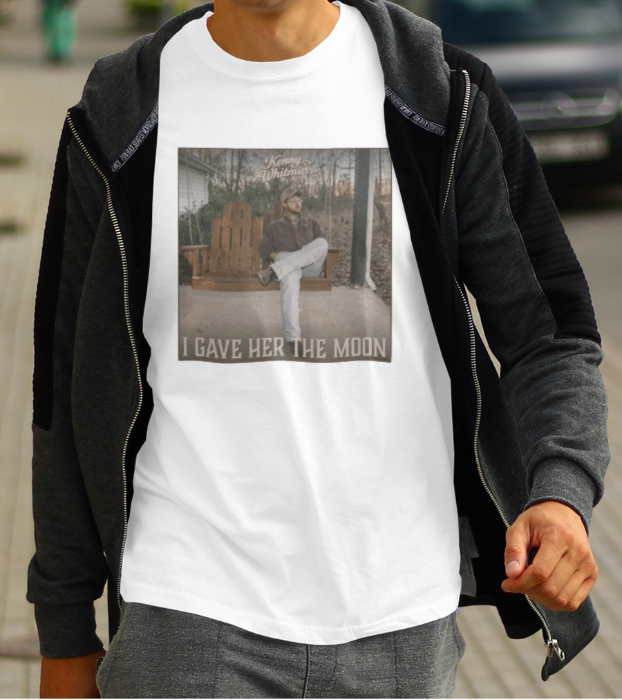Kenny Whitmire I Gave Her The Moon Rustic Porch Scene T-Shirt