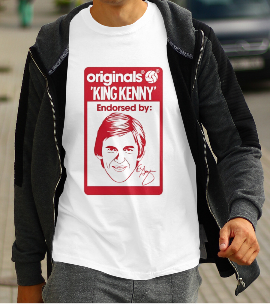 King Kenny Originals Endorsed By Liverpool FC Legend T-Shirt