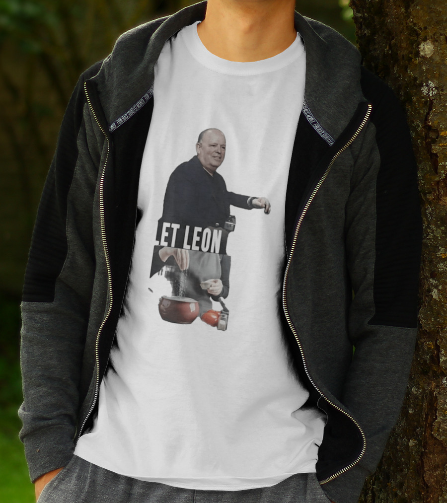 Leon Rose Let Leon Cook Funny Meme Cooking T-Shirt