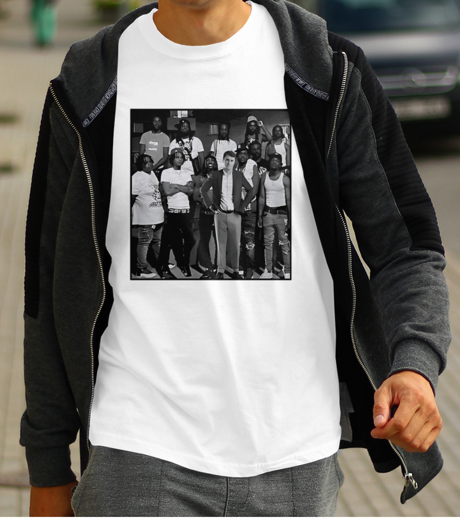 Group Photo Urban Streetwear Crew Team T-Shirt