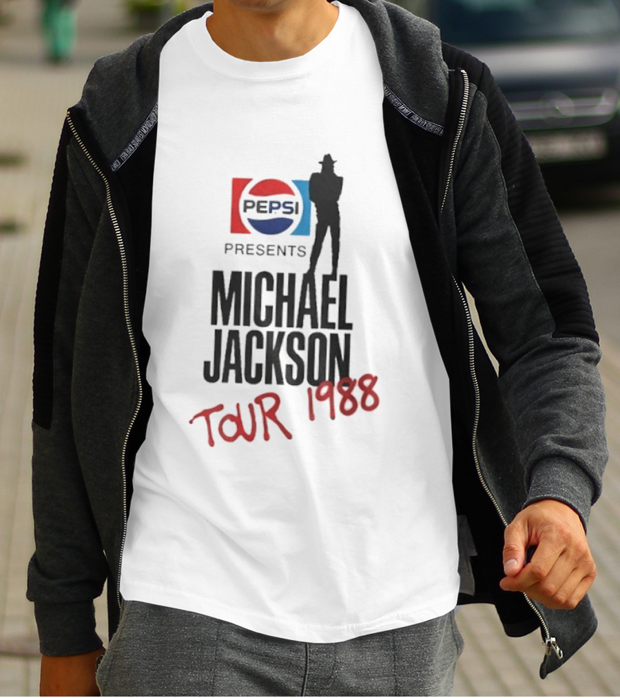 Pepsi Presents Michael Jackson Tour 1988 T-Shirt