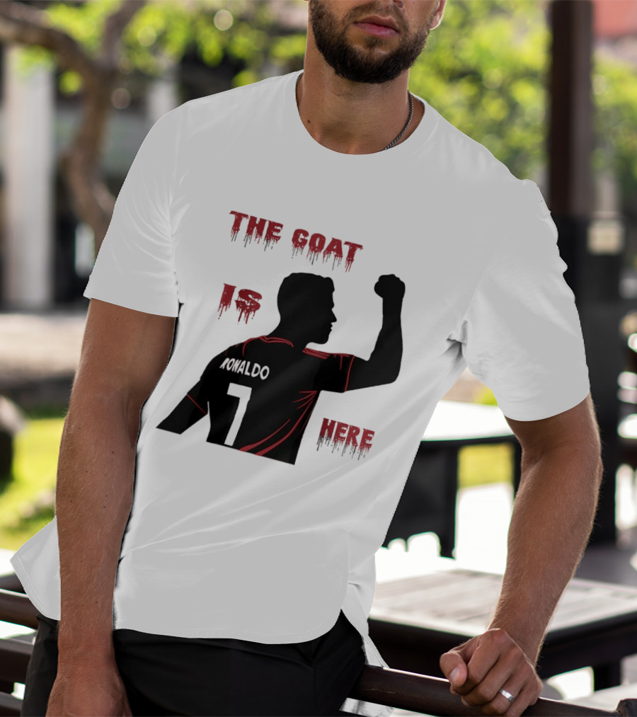 The Goat Is Here Cristiano Ronaldo 7 T-Shirt