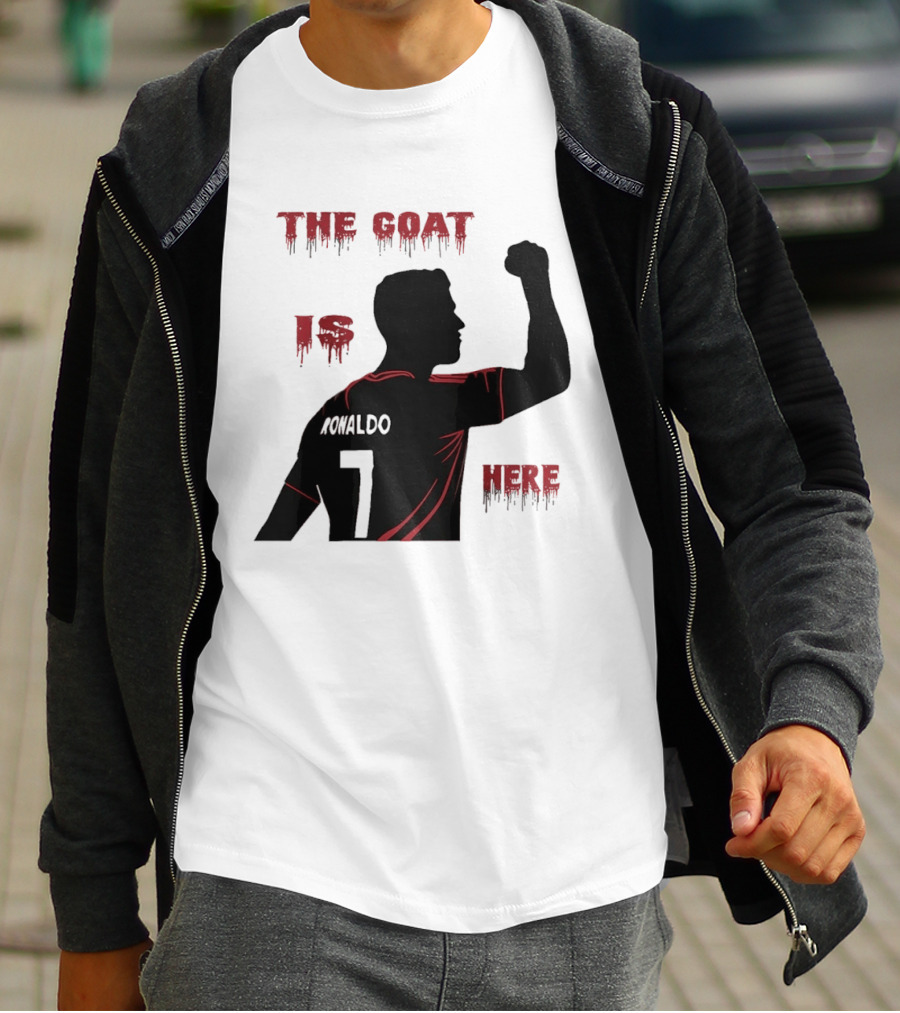 The Goat Is Here Cristiano Ronaldo 7 T-Shirt