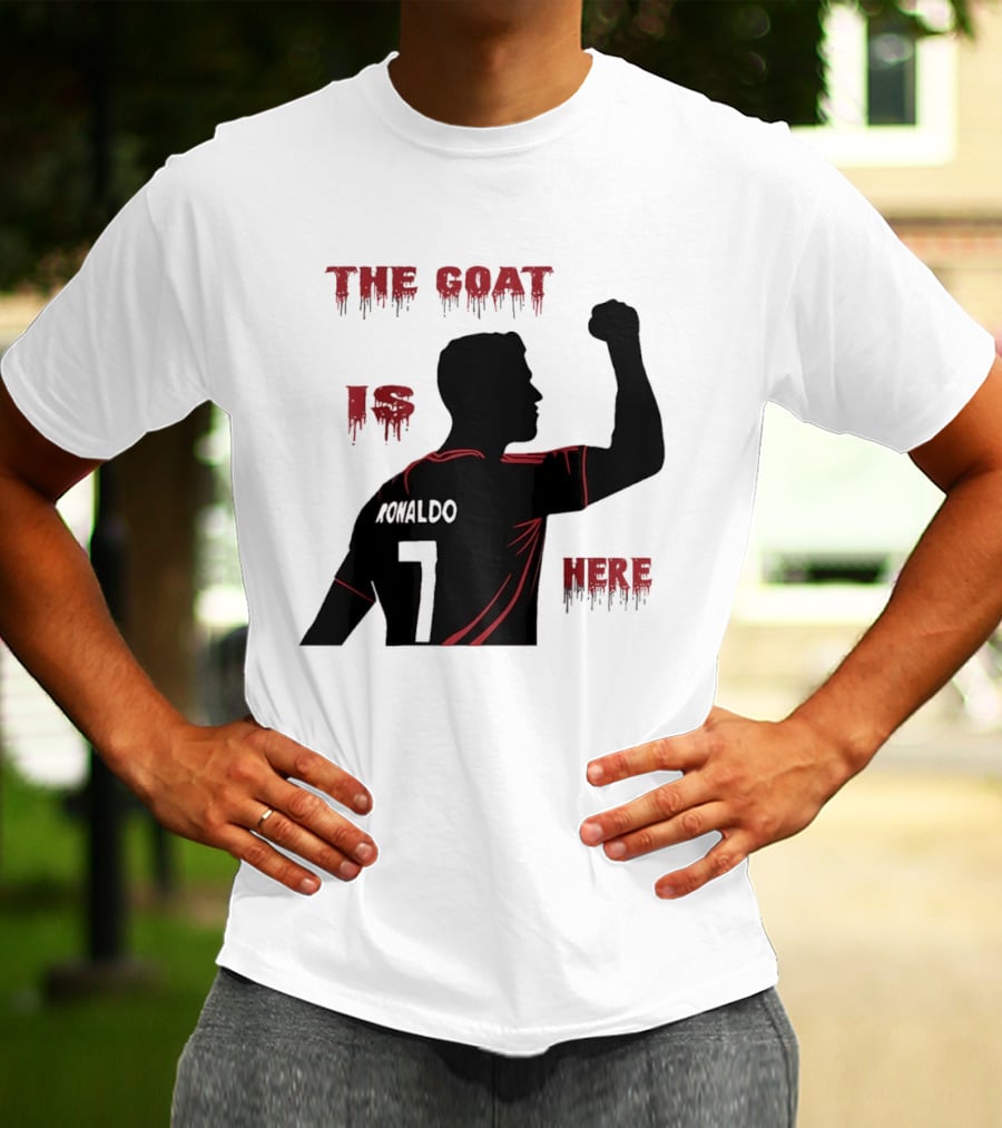 The Goat Is Here Cristiano Ronaldo 7 T-Shirt