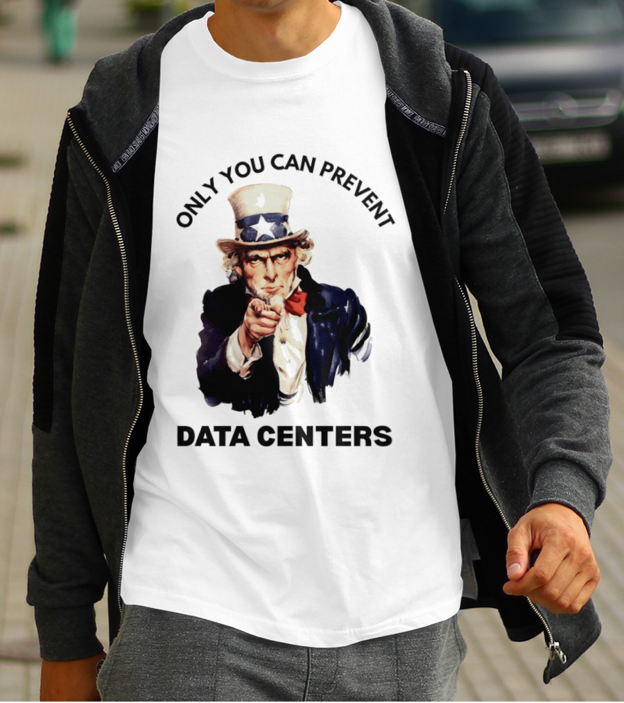 Uncle Sam Only You Can Prevent Data Centers Fourth Of July T-Shirt