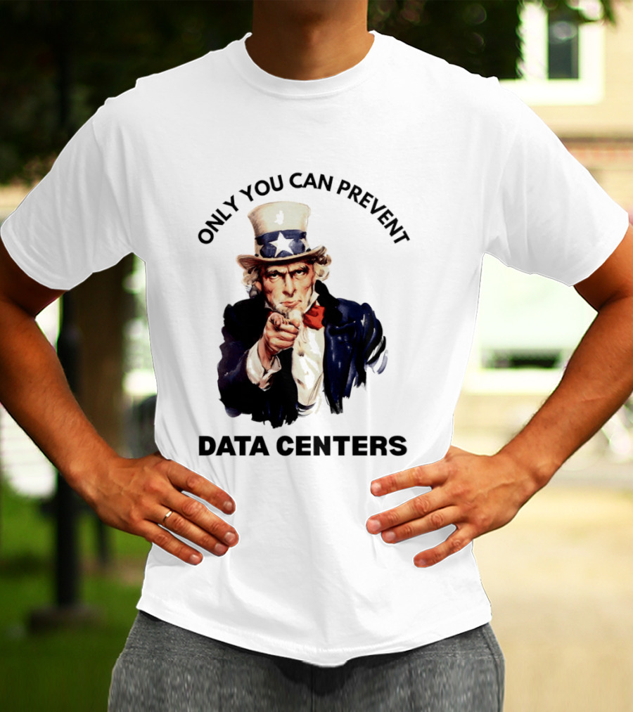 Uncle Sam Only You Can Prevent Data Centers Fourth Of July T-Shirt