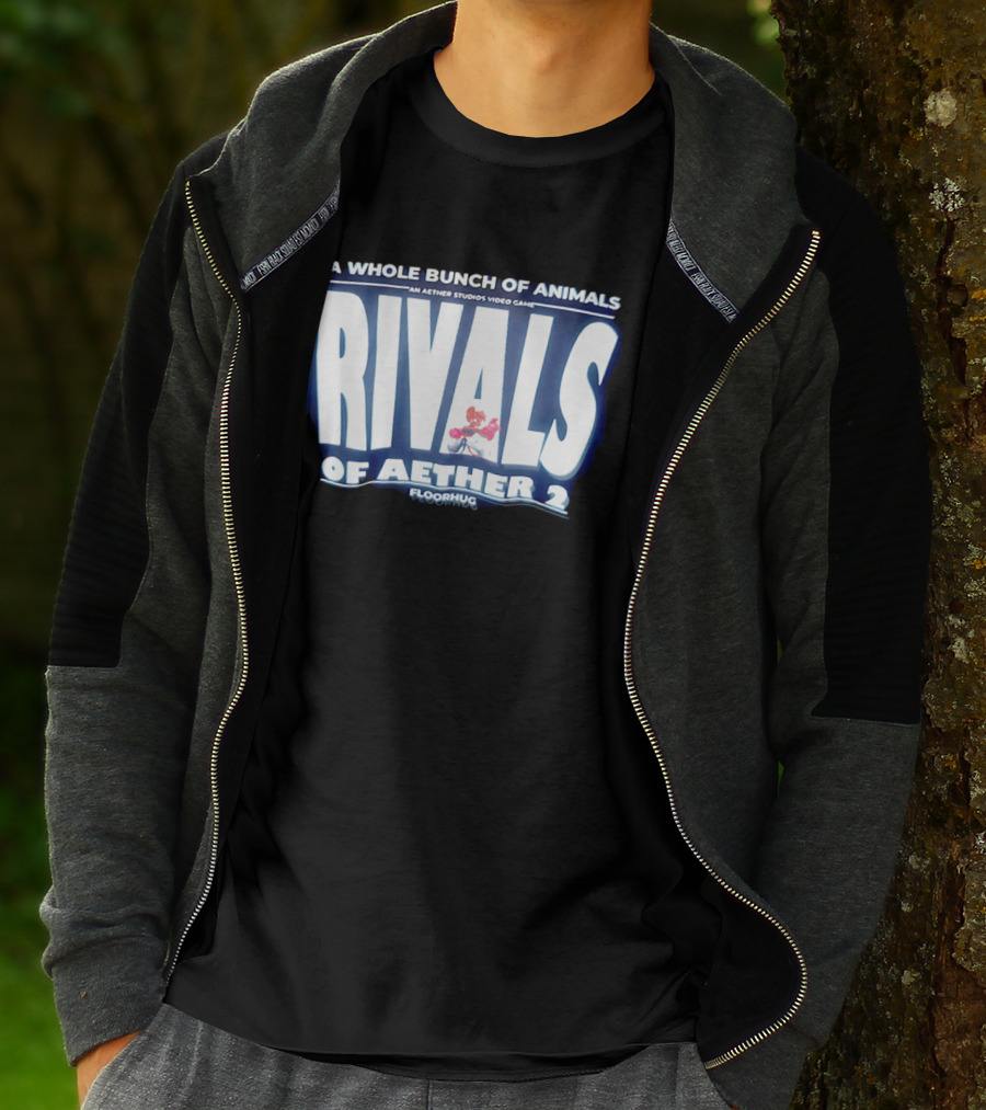 A Whole Bunch Of Animals Rivals Of Aether 2 An Aether Studios Video Game Floorhug T-Shirt