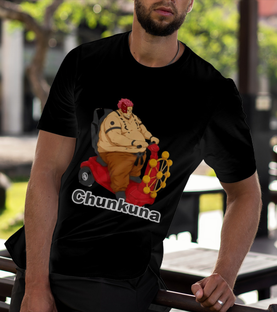 Chunkuna Jujutsu Kaisen Sukuna Parody Anime Manga T-Shirt