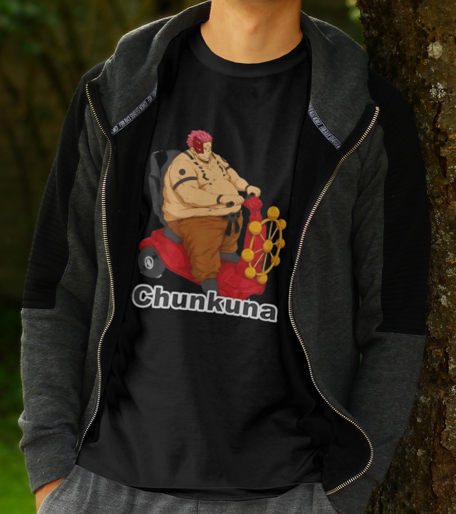 Chunkuna Jujutsu Kaisen Sukuna Parody Anime Manga T-Shirt