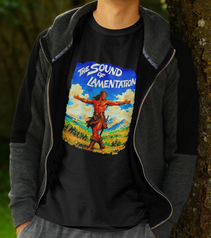 The Sound Of Lamentation Conan The Barbarian Scenic Landscape T-Shirt