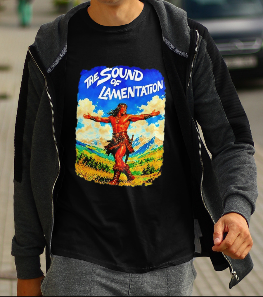 The Sound Of Lamentation Conan The Barbarian Scenic Landscape T-Shirt