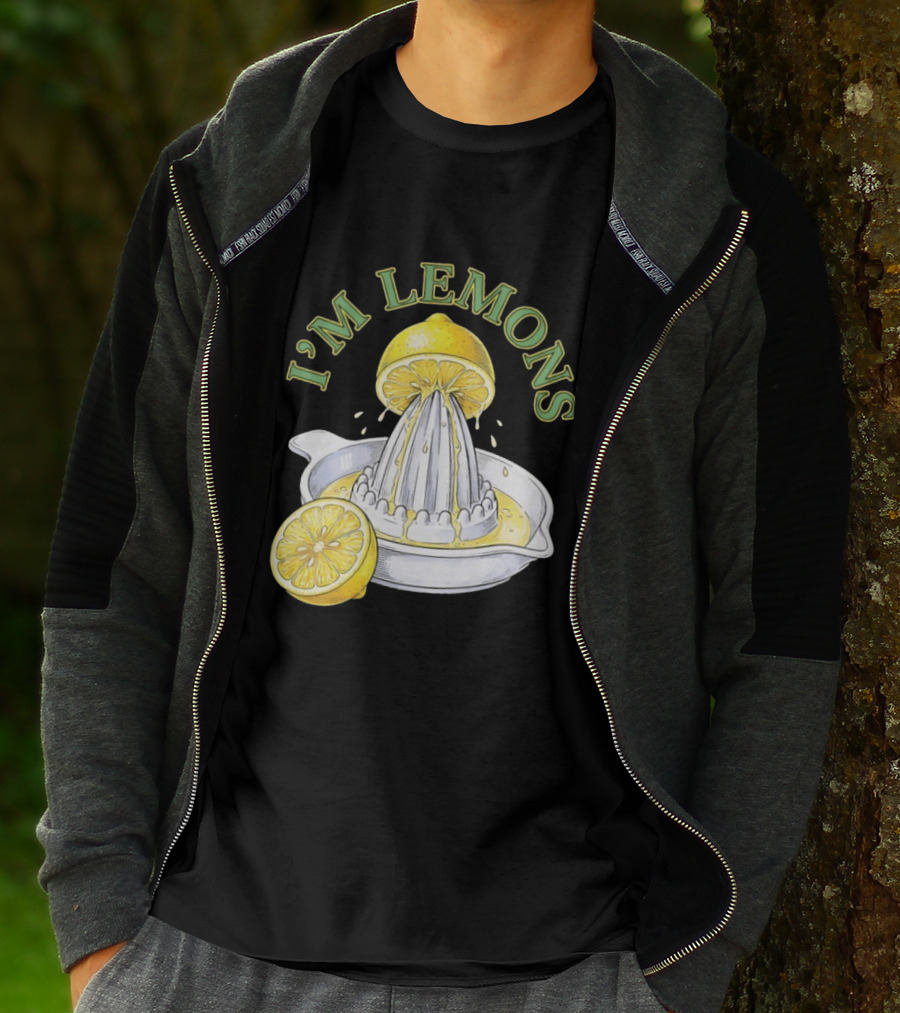 I'm Lemons Juicer And Sliced Citrus T-Shirt