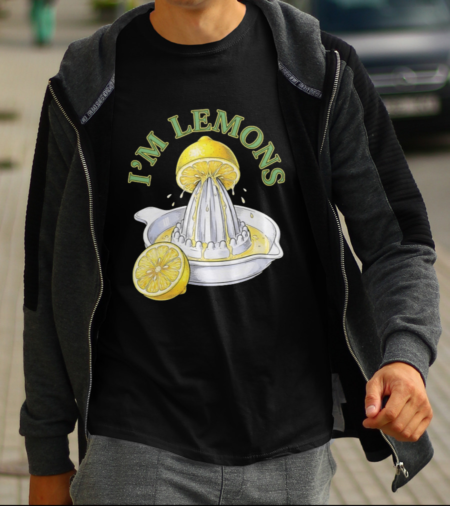 I'm Lemons Juicer And Sliced Citrus T-Shirt