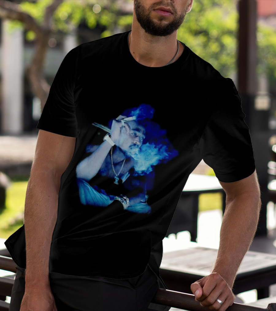 Janet Jackson Thug Life Smoking 2Pac T-Shirt
