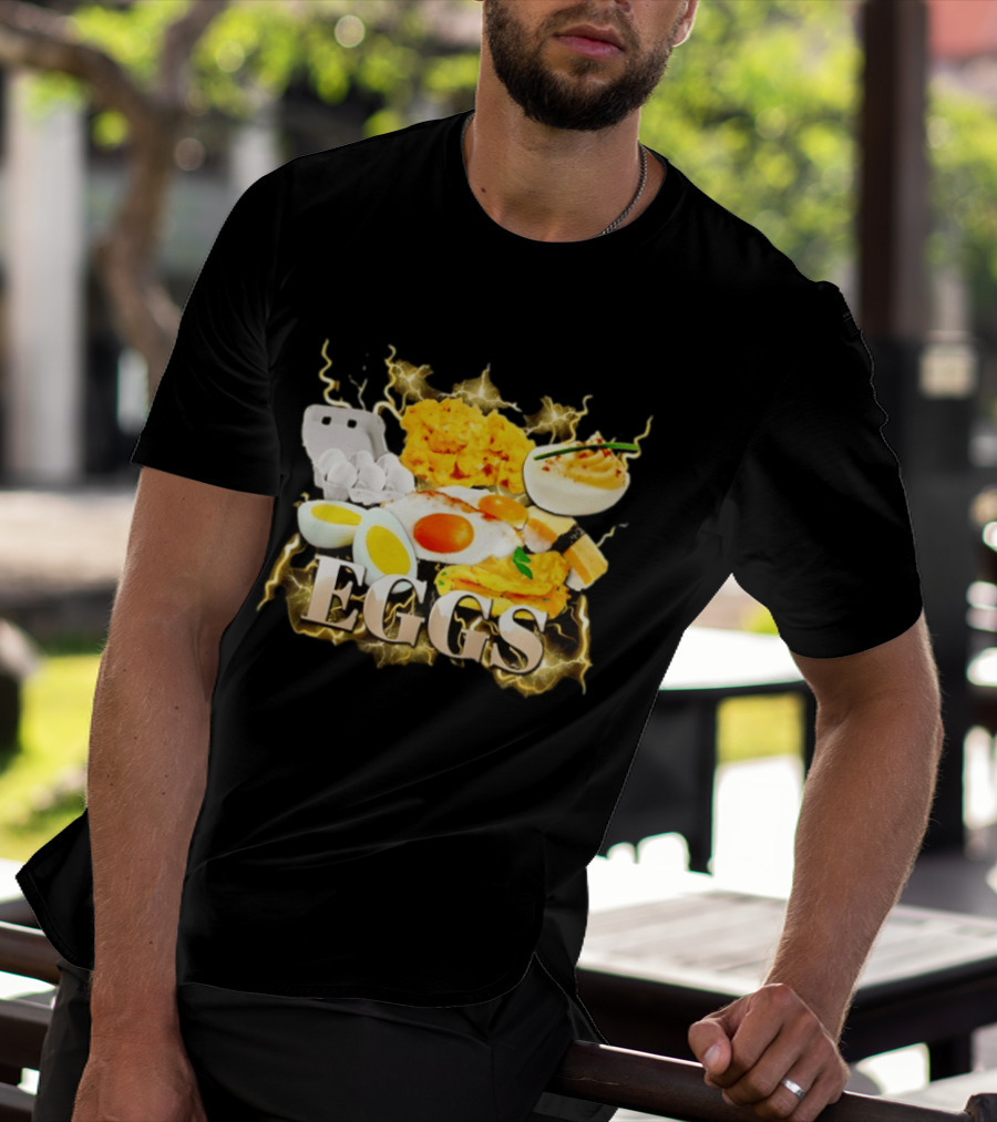 EGGS Lightning Breakfast Explosion Bootleg T-Shirt