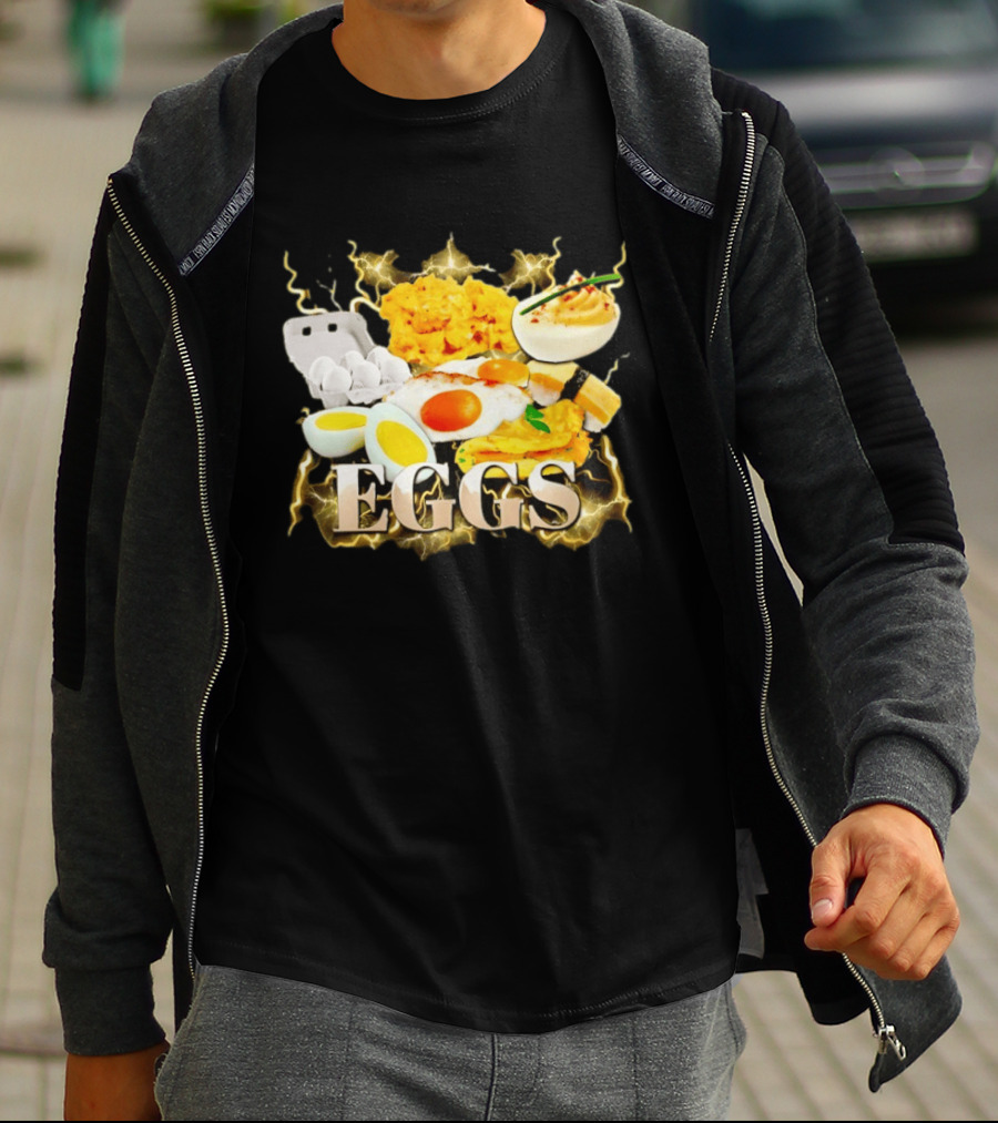 EGGS Lightning Breakfast Explosion Bootleg T-Shirt