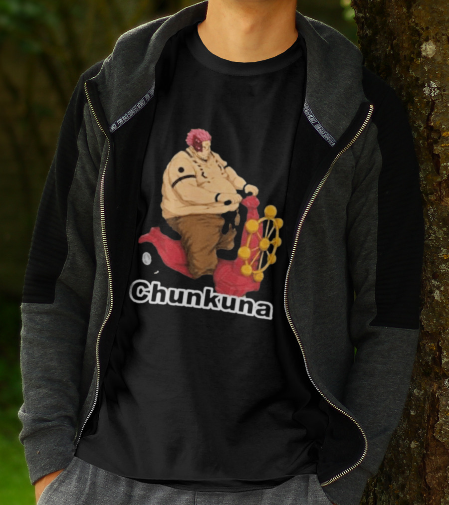Goofyahhtees Chunkuna Riding Ferris Wheel Machine T-Shirt