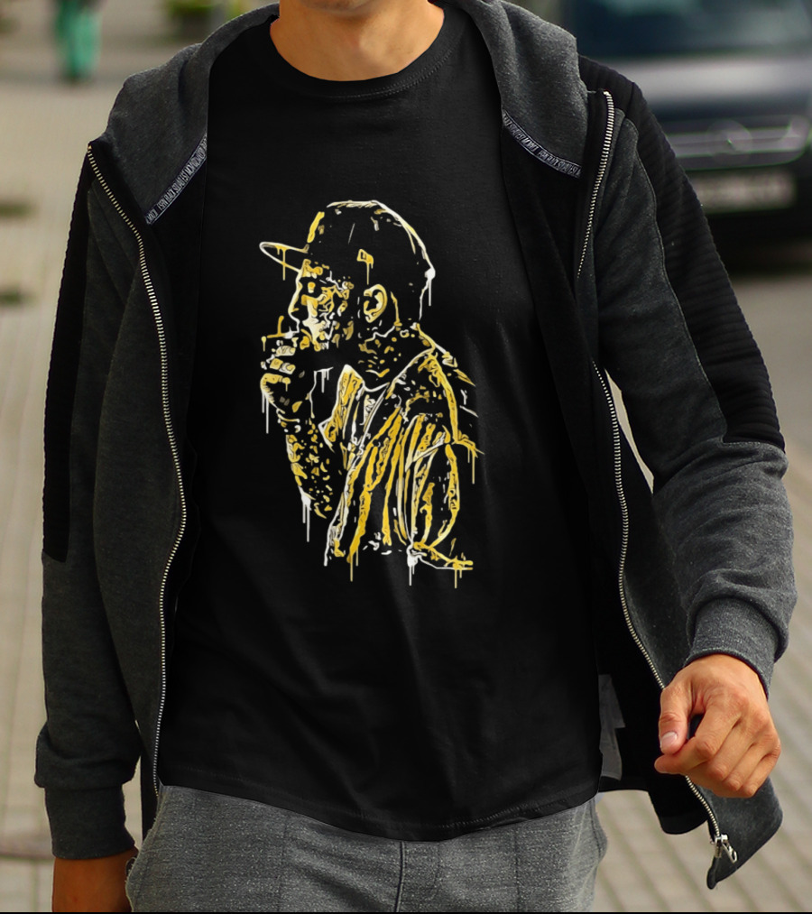 Mac Miller Smokin' Herb Laughin' At Curb Your Enthusiasm T-Shirt