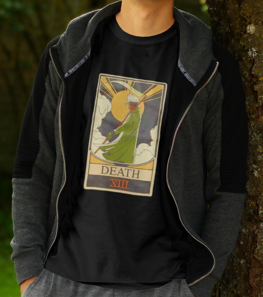 Marvel X Men '97 Gambit Tarot Card Death XIII T-Shirt