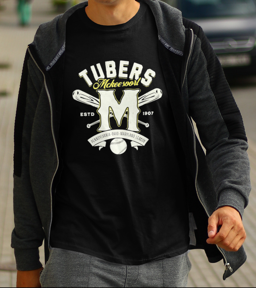 Tubers McKeesport Pennsylvania Ohio Maryland League Estd 1907 T-Shirt