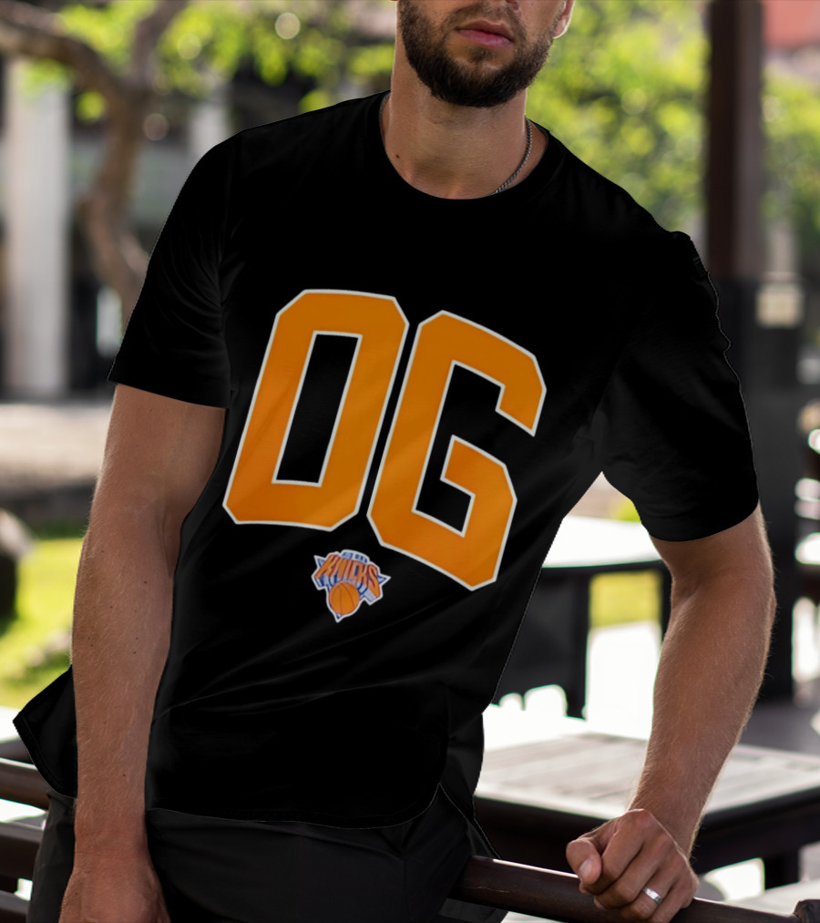 New York Knicks OG Anunoby Basketball T-Shirt