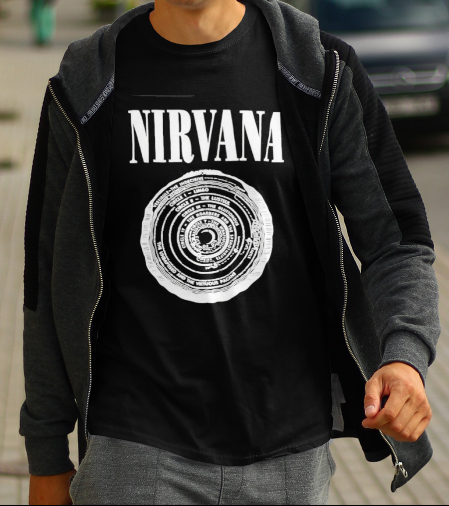 Nirvana Dante's Inferno Circles Of Hell T-Shirt