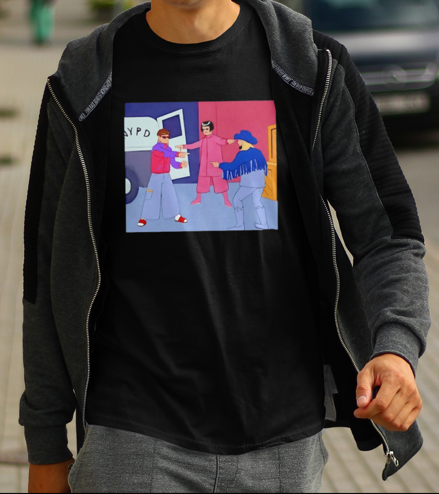 Oliver Tree NYPD Spider Man Pointing Meme T-Shirt