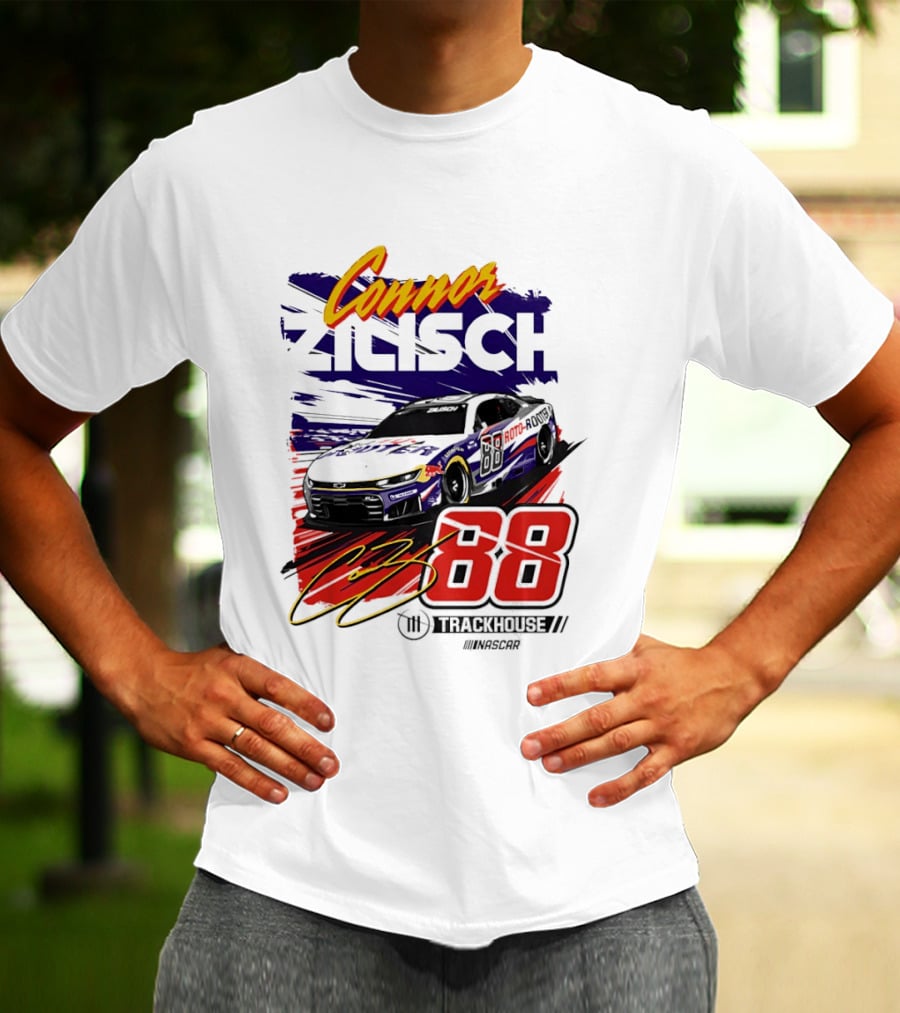 Connor Zilisch 88 Trackhouse Racing NASCAR Chevrolet Camaro Racing Apparel Merch T-Shirt