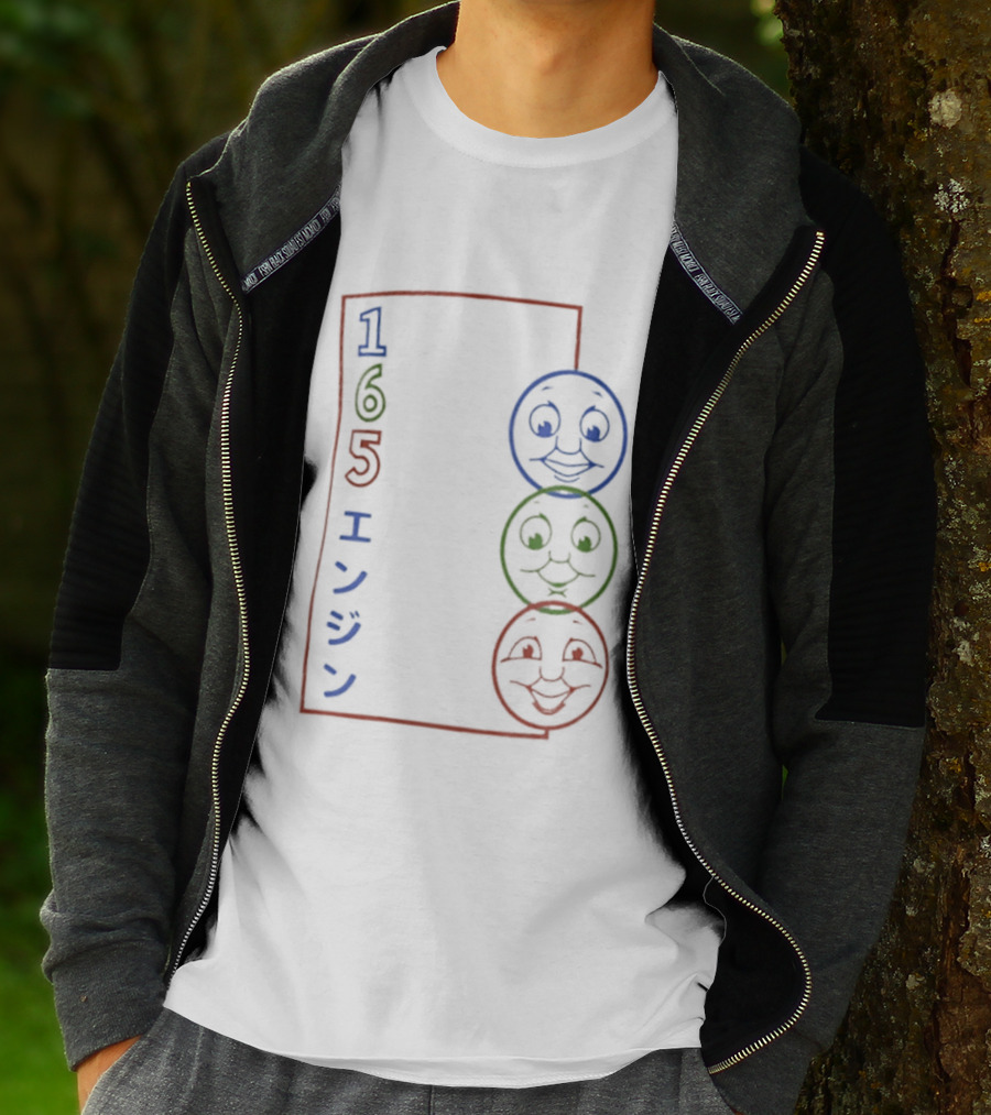 Thomas And Friends 165 Engine Faces Japanese T-Shirt