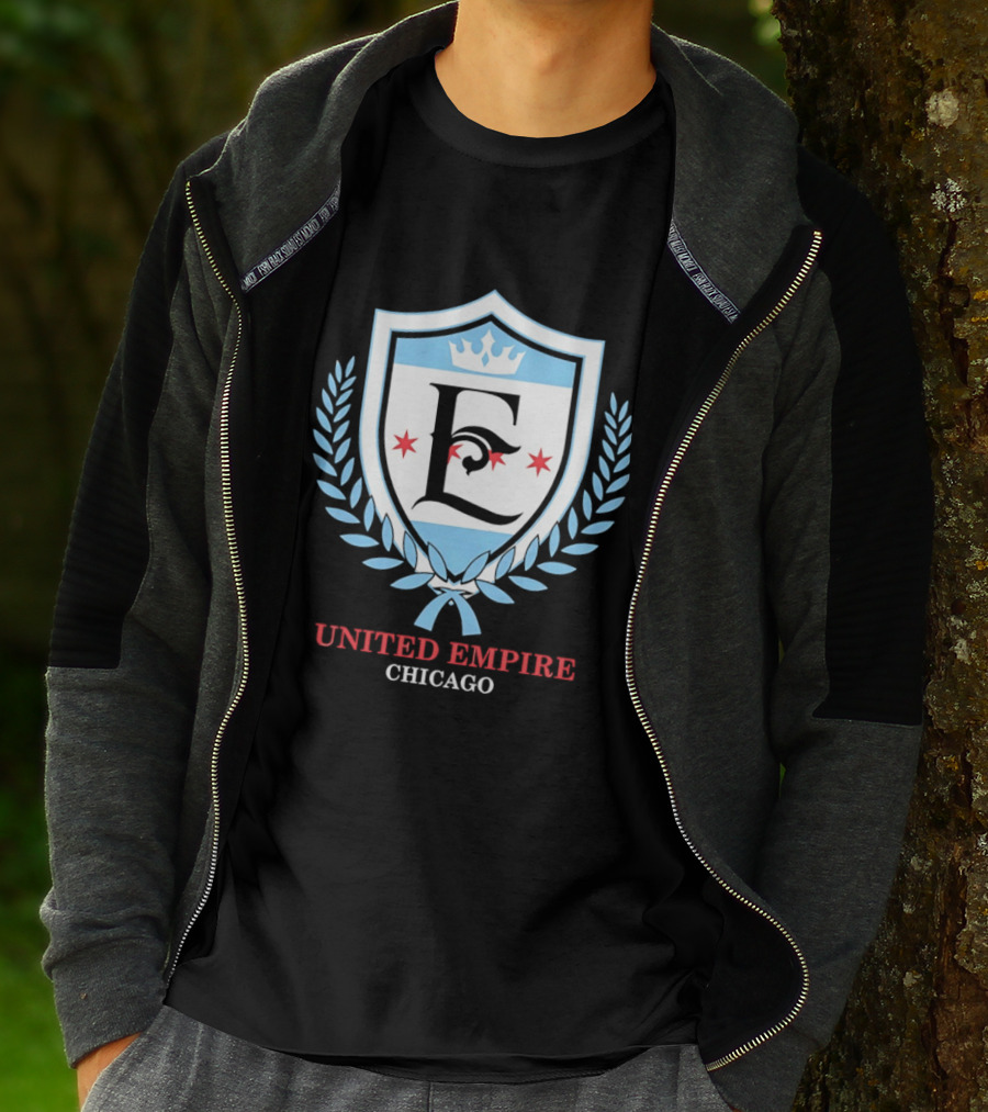 United Empire Chicago E Shield Stars Crown Laurel T-Shirt