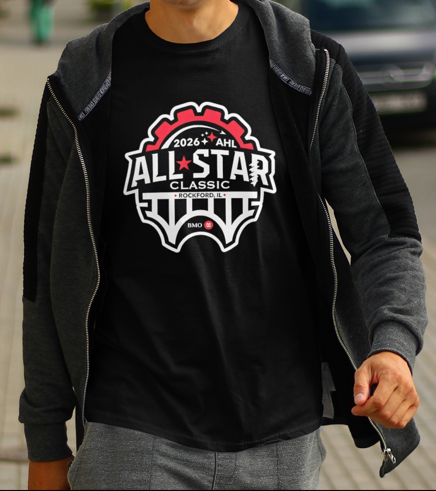2026 AHL All Star Classic Rockford IL BMO Hockey Event T-Shirt