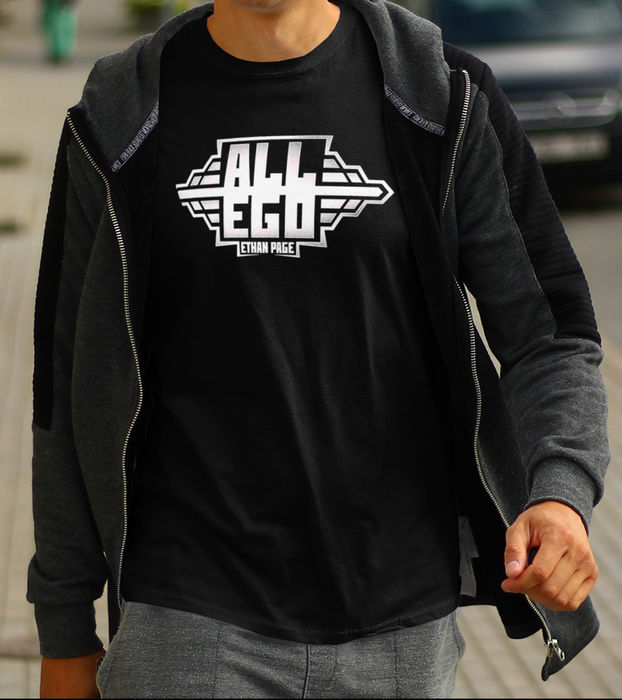 All Ego Ethan Page Retro Wrestling T-Shirt