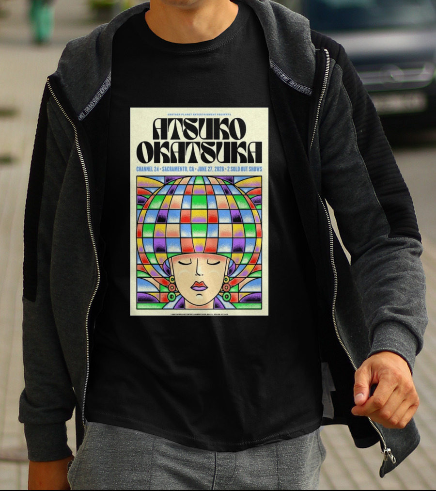 Atsuko Okatsuka Channel 24 Sacramento CA June 27 2026 Two Sold Out Shows T-Shirt