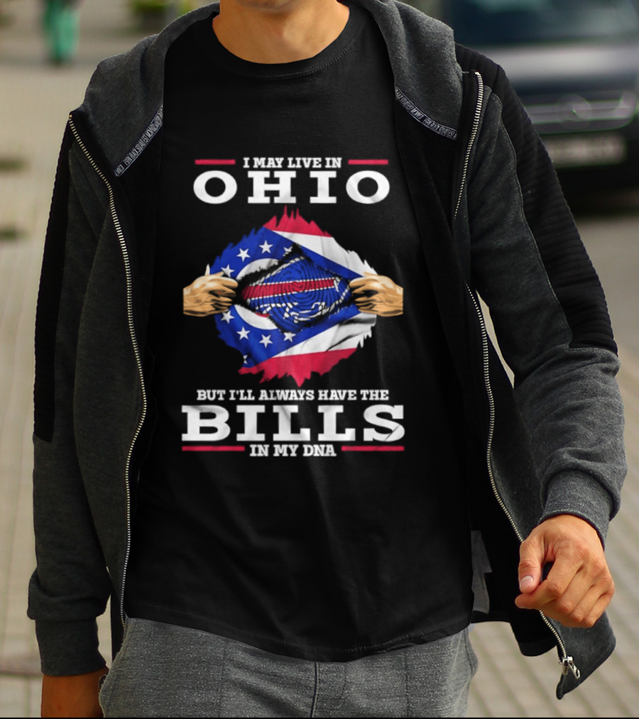 Ohio Pride With Buffalo Bills Spirit In My DNA T-Shirt