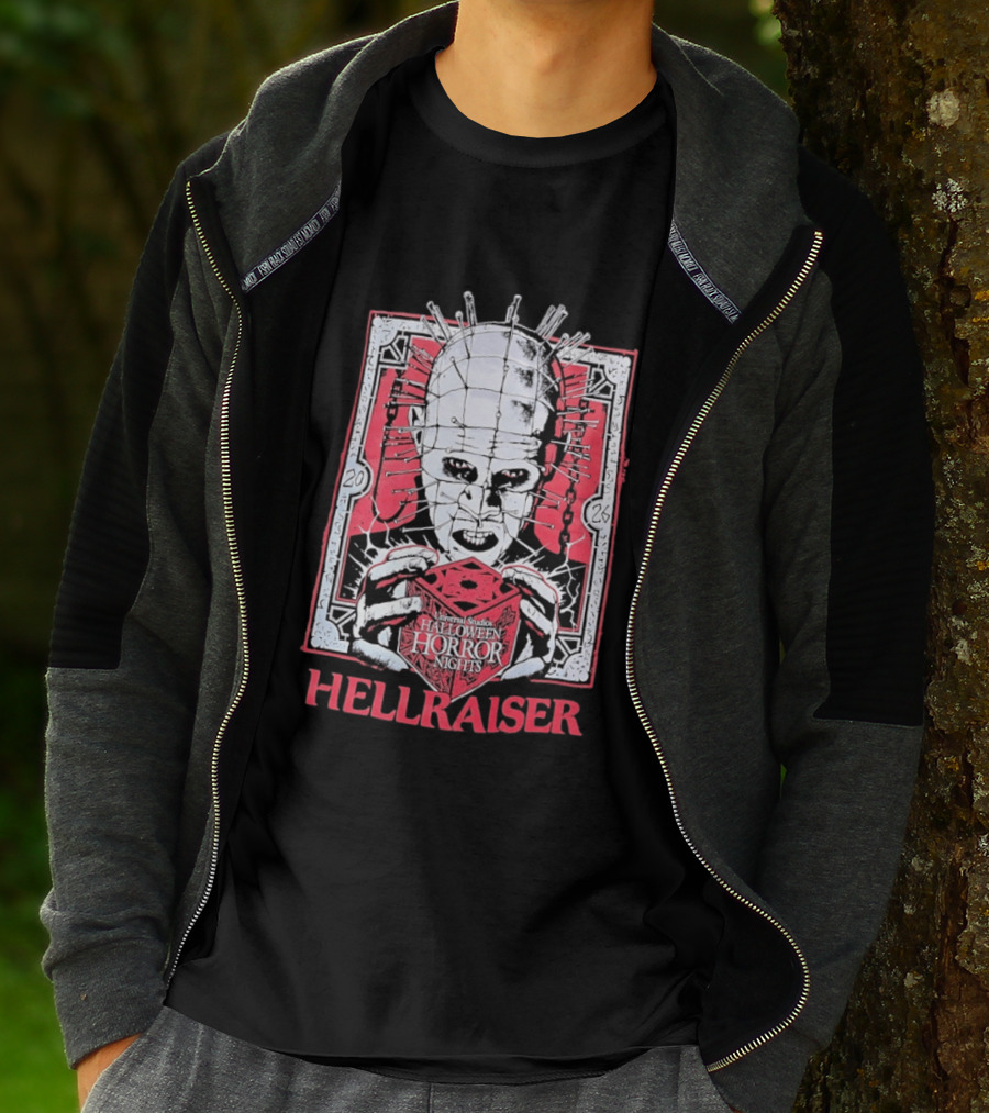 Universal Studios Halloween Horror Nights 2026 Pinhead Hellraiser T-Shirt