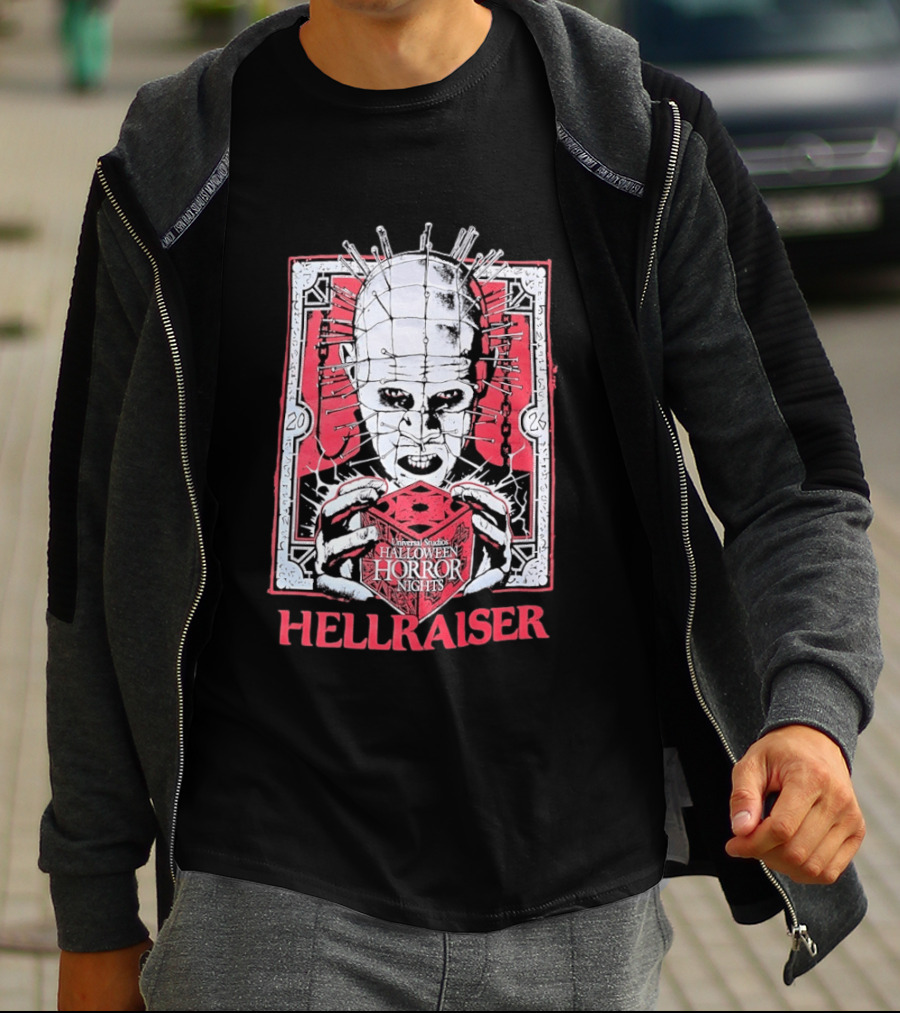Universal Studios Halloween Horror Nights 2026 Pinhead Hellraiser T-Shirt