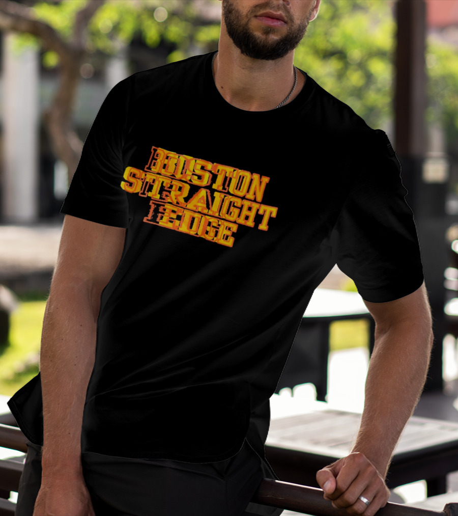 Boston Straight Edge T-Shirt