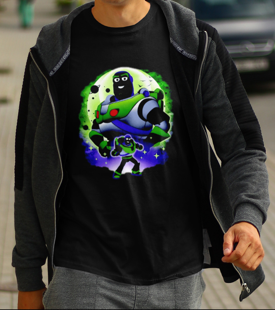 Buzz Lightyear Toy Story To Infinity And Beyond Lunar Adventure T-Shirt