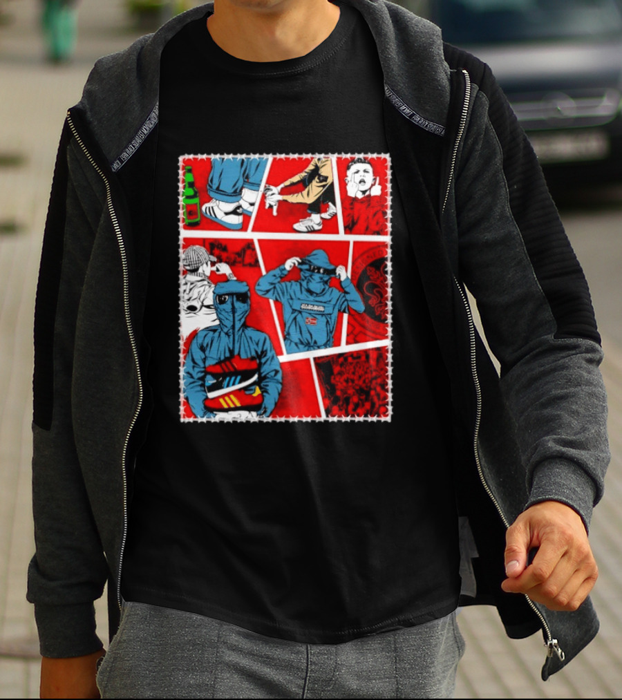 Casual Football Culture Sunzig Sneakers Bottle T-Shirt