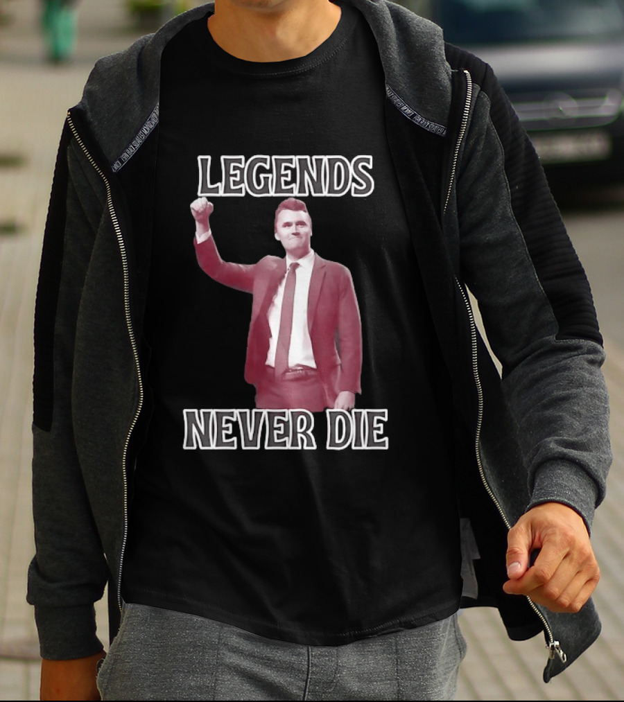 Charlie Kirk Legends Never Die Turning Point USA T-Shirt