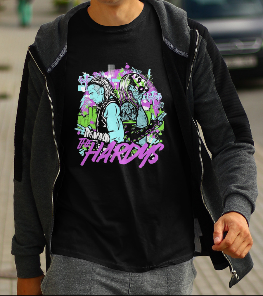 The Hardys Delete Wrestling Matt Hardy Jeff Hardy T-Shirt