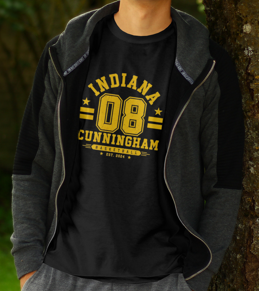 Indiana Fever Basketball Sophie Cunningham 08 Est 2024 T-Shirt